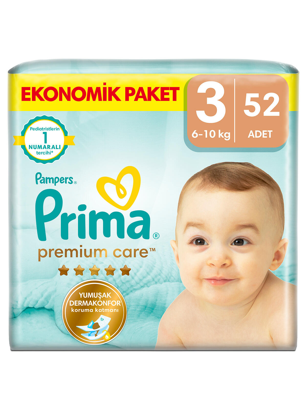 Prima Bez Premcare Midi Ekonomik 3 Beden 52Li