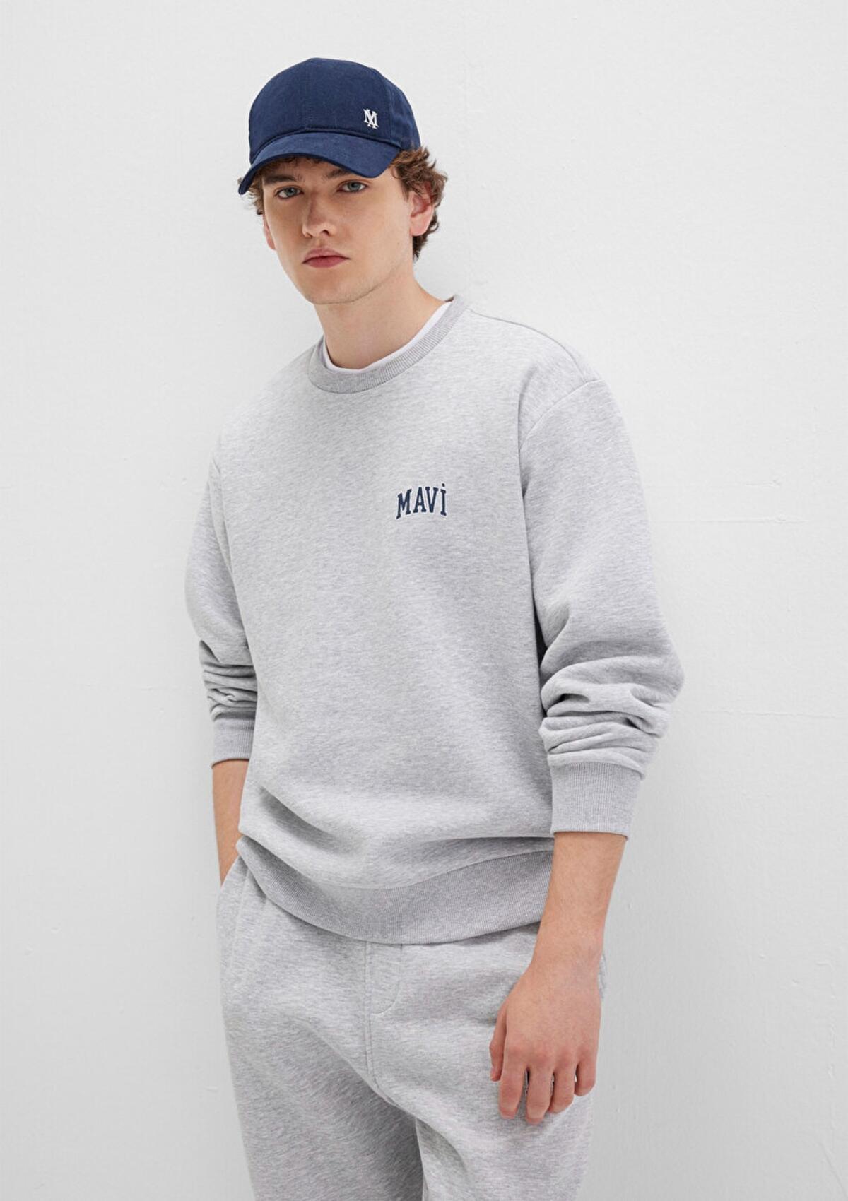 Mavi Sweatshirt M0611716-80018 Gri