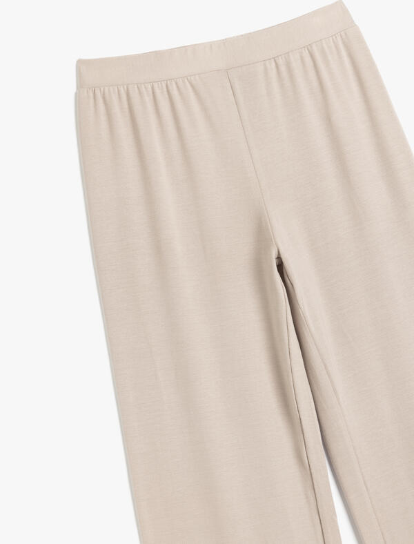 Koton Pijama Alt 5SLK40034MK Lila