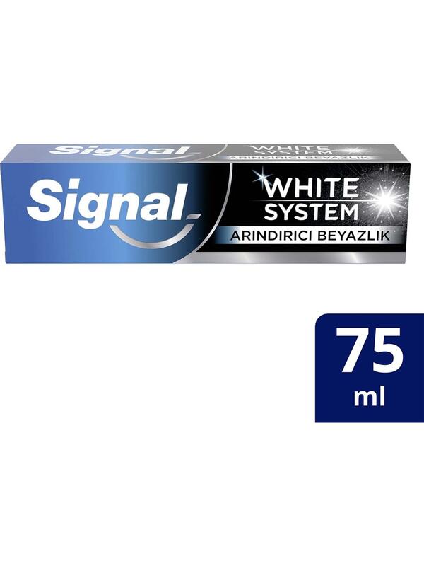 Signal Diş Macunu White System Arındırıcı Beyazlık 75Ml
