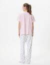 Koton Pijama Takımı 4SLK40015MK Kırmızı S