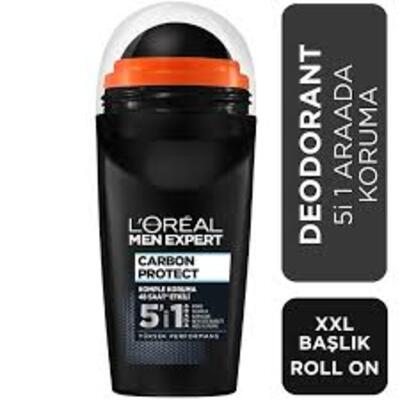 Loreal Men Expert Roll-On Carbon Protect 5 In 1 Koruma 50Ml (Dy)