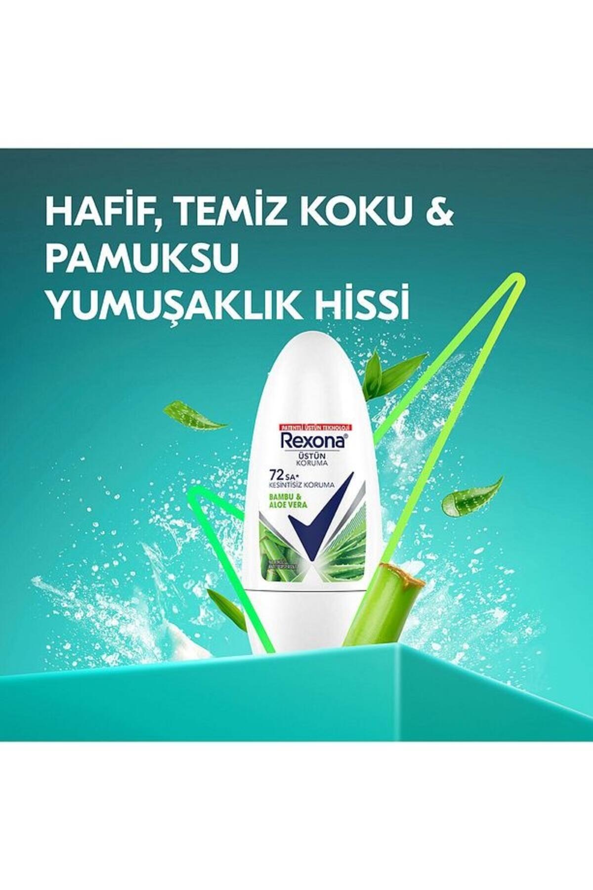 Rexona Kadın Roll-On Bambu&Aloe Vera 50Ml