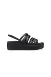 Crocs Brooklyn Strappy Lowwdg 206751_001 Black
