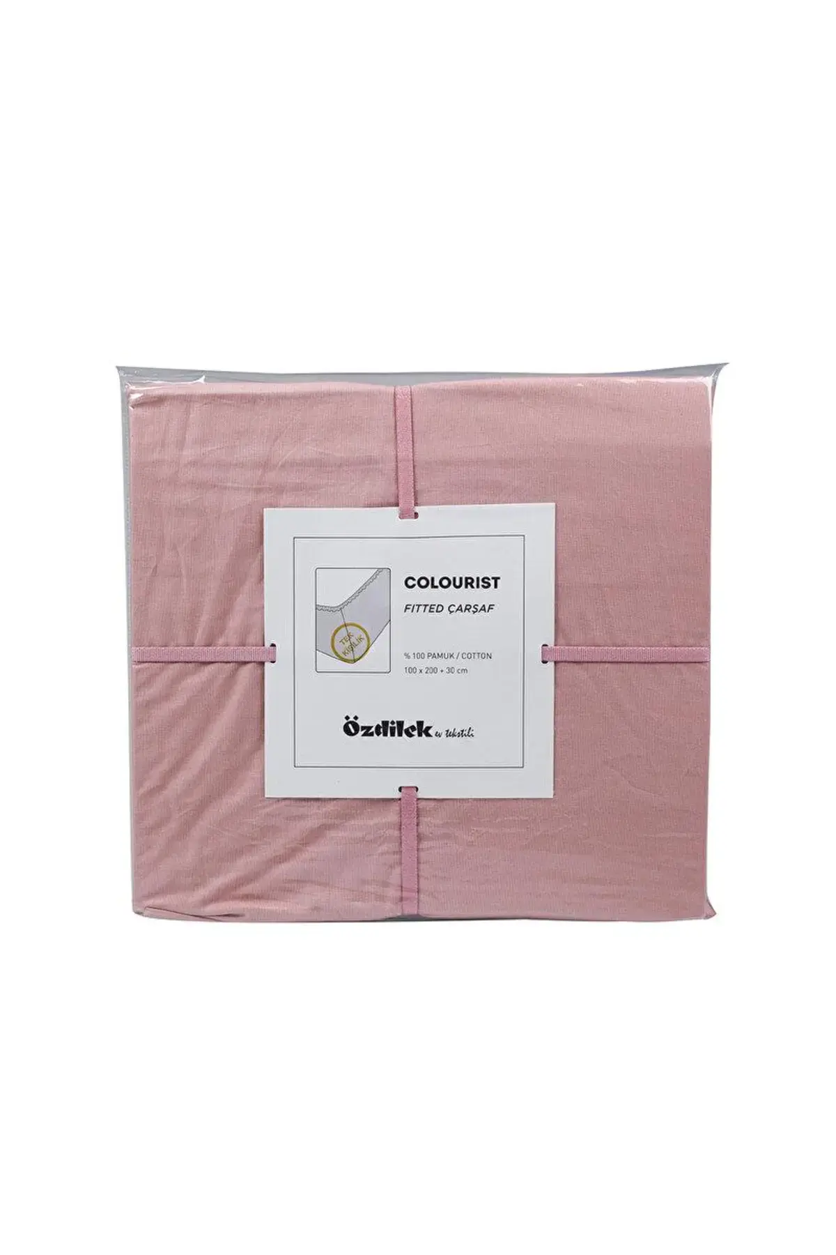 Özdilek Çarşaf Tk Fitted Colourıst A.Pembe