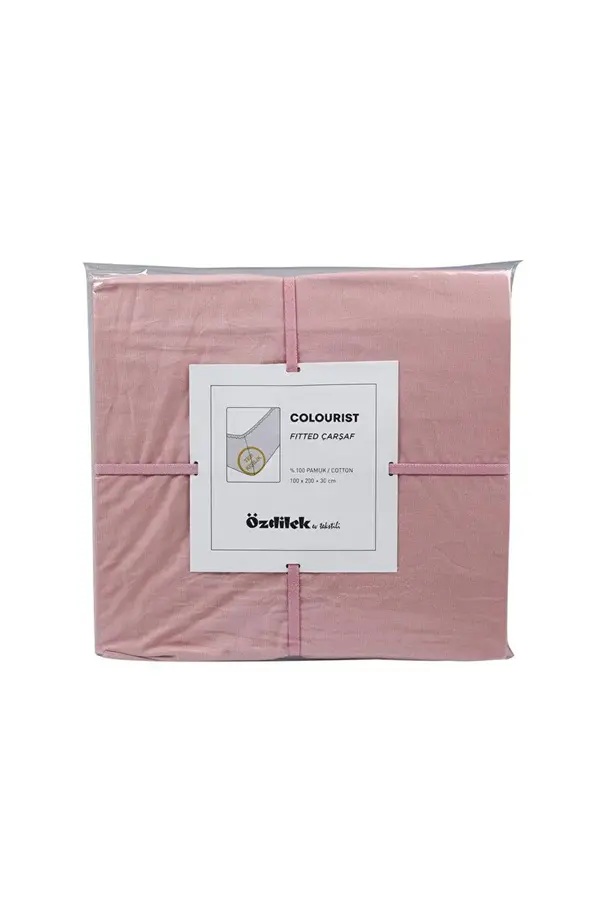 Özdilek Çarşaf Fitted 100*200 Colourıst A.Pembe