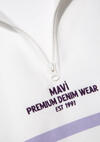 Mavi Sweatshirt Kız Çocuk M7S10065-70057 Beyaz