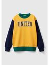 Benetton Sweatshirt Erkek Çocuk 3J68C10JM Sarı