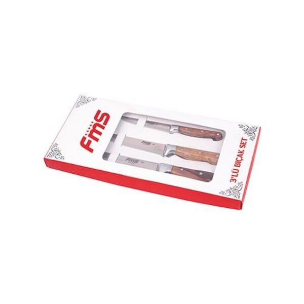 Fms Bıçak Seti 3Lü 3562