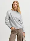 Jjxx Kadın Sweatshirt 12223962 Açık Gri Melanj