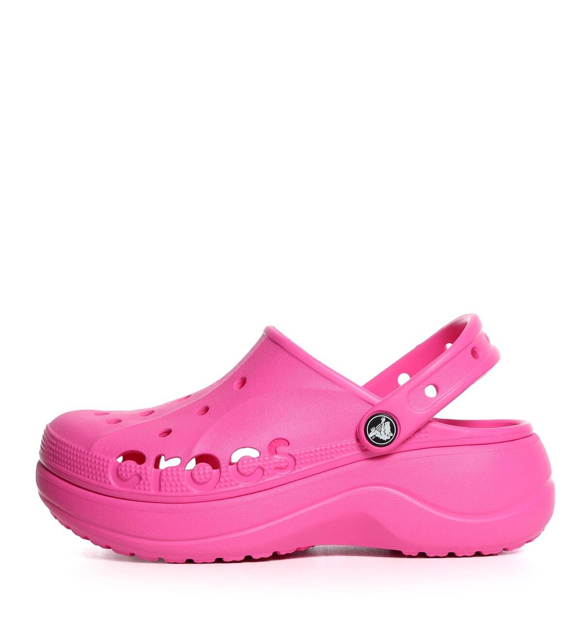 Crocs Baya Platform Clog 208186_6Qq Electric Pink