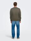 Only&Sons Sweatshirt 22031838 Kahve