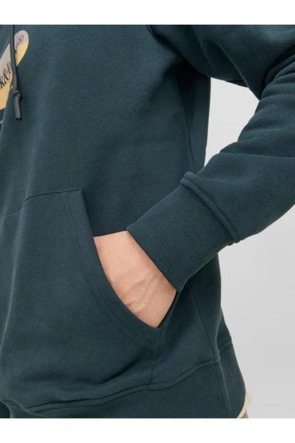 Jack&Jones Sweatshirt 12242197 Koyu Yeşil