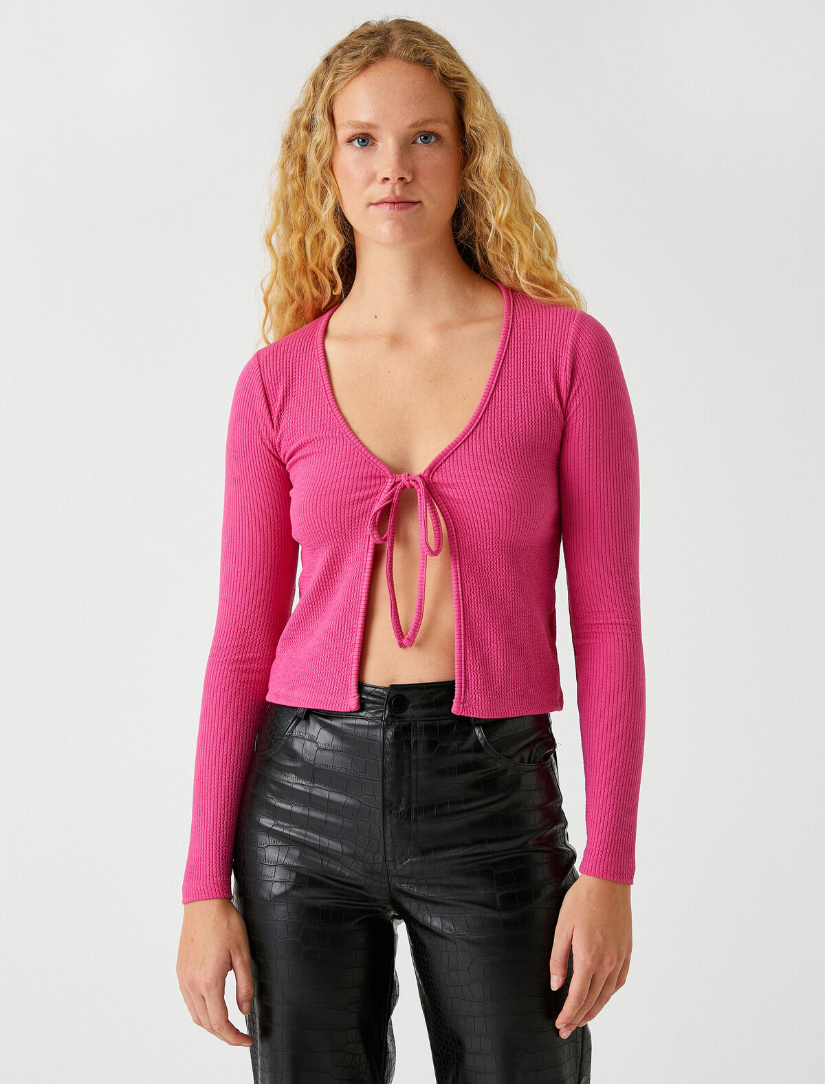 Koton Hırka 3WAK30040EK Pembe
