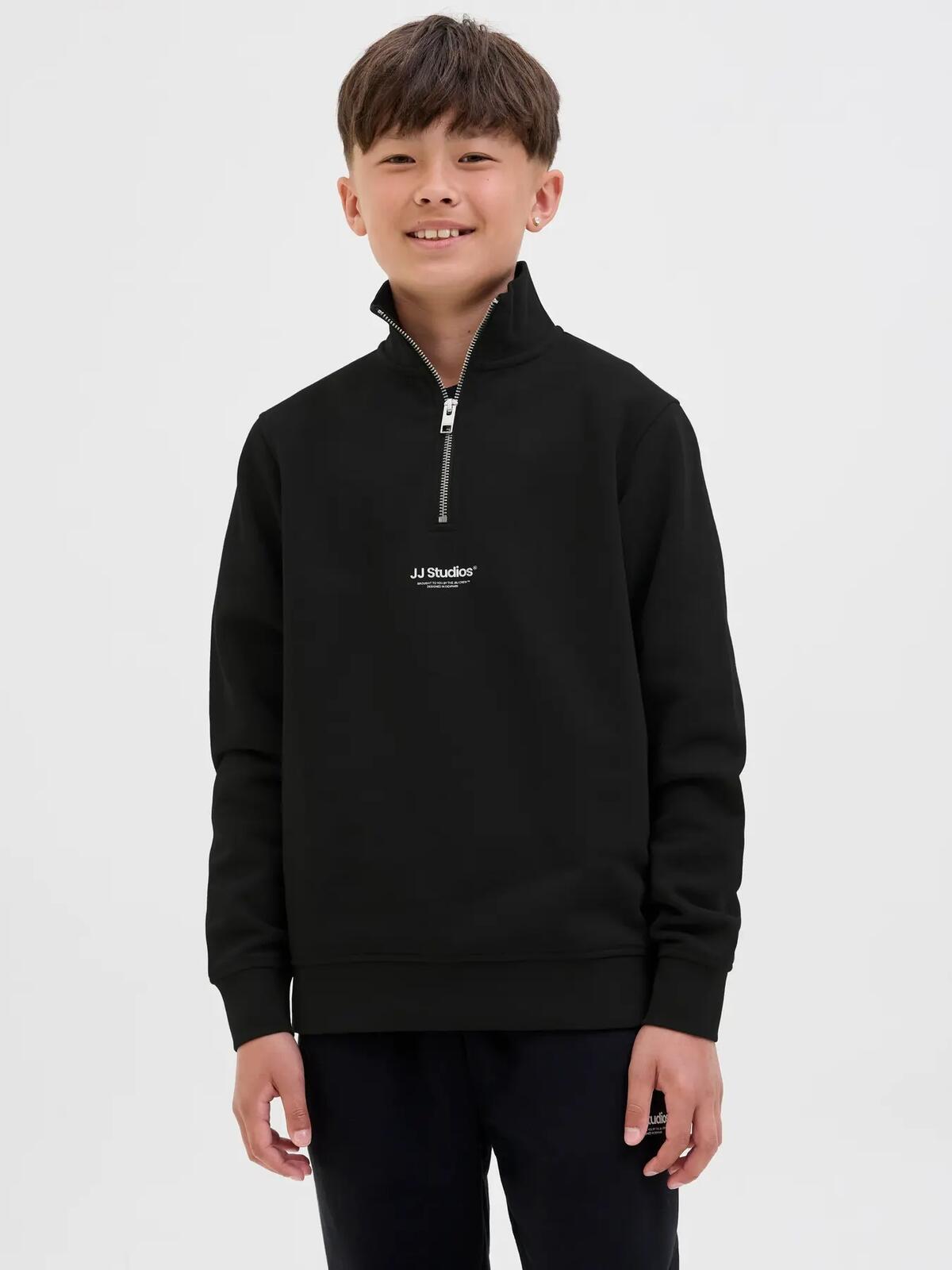 Jack&Jones Junior Sweatshirt Erkek Çocuk 12279117 Siyah
