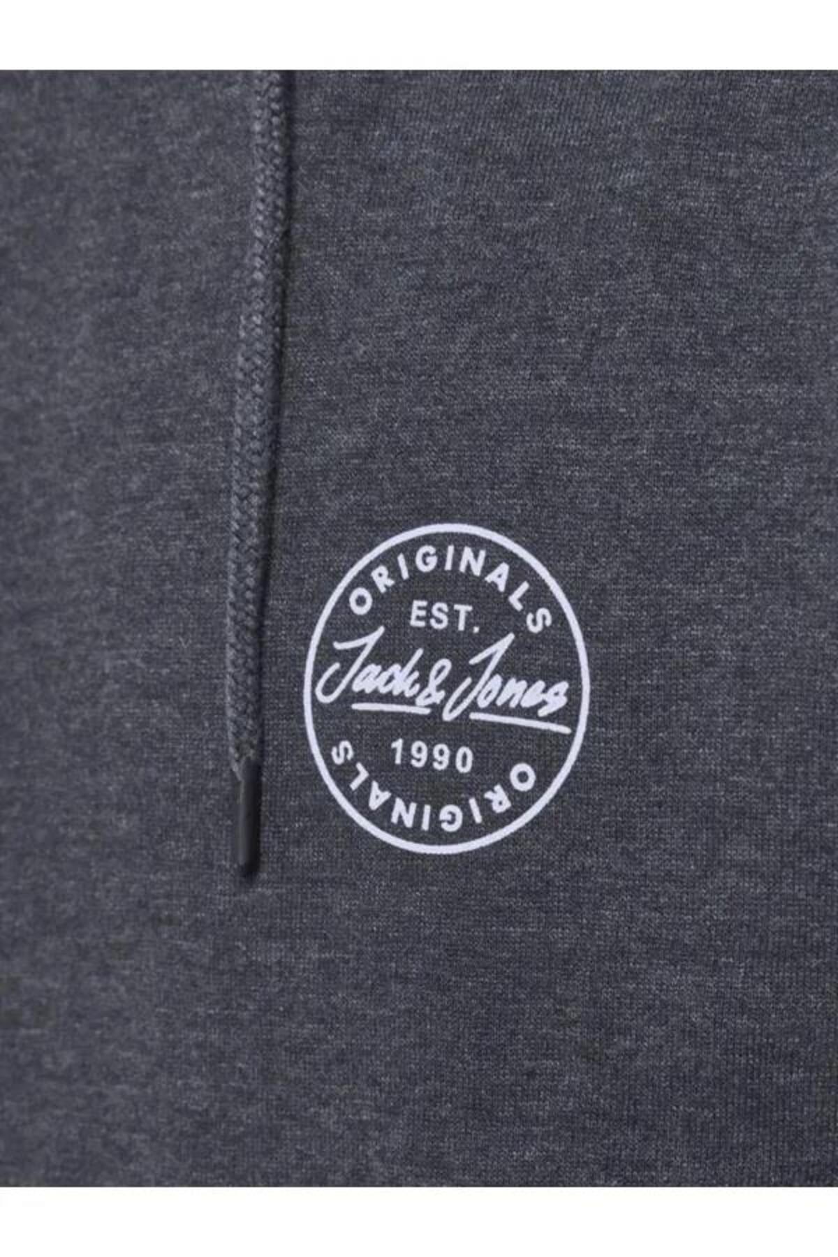 Jack&Jones Sweatshirt 12205081 Koyu Gri