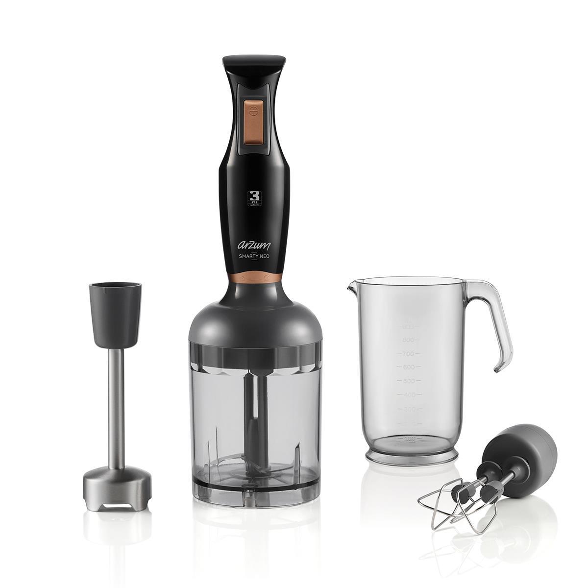 Arzum Blender Seti Smarty Neo Ar1108-S Siyah