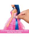 Barbie Mavi Saçlı Prenses Bebek MTL-HRR16