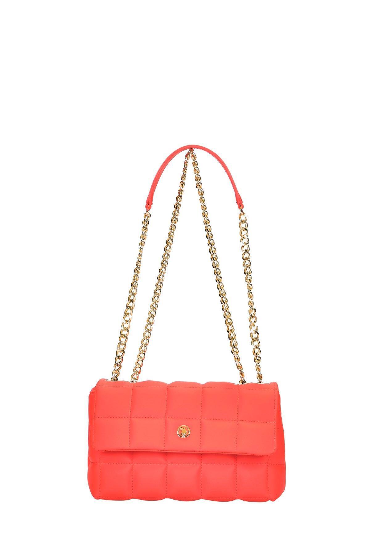 U.S. Polo Assn. Omuz Çanta US24162 Nar Çiçeği
