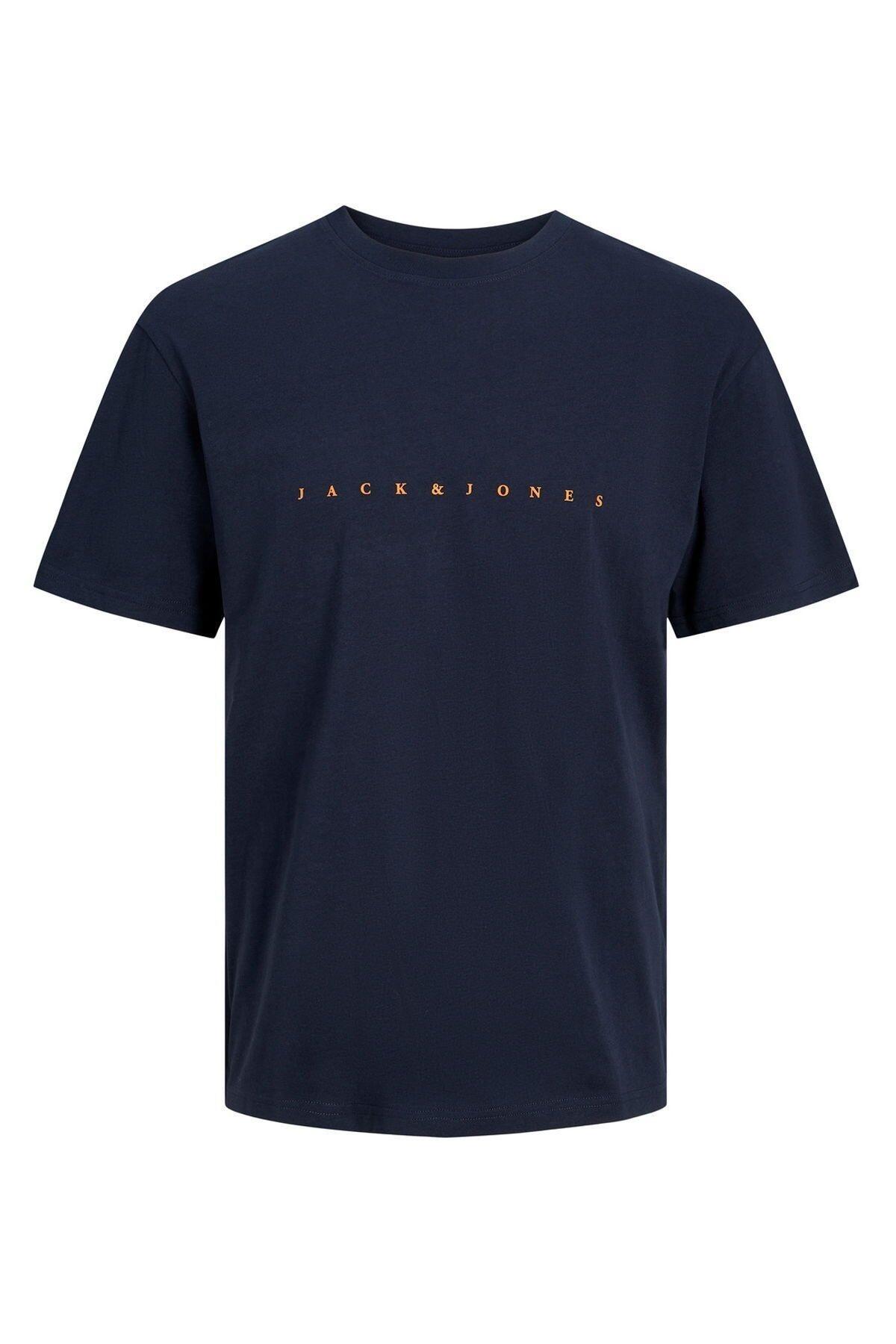 Jack&Jones Tişört 12234746 Koyu Mavi