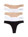 U.S Polo Assn. Kadın String 5Li 67005 Siyah-Ten-Beyaz-Ten-Beyaz (Dy)