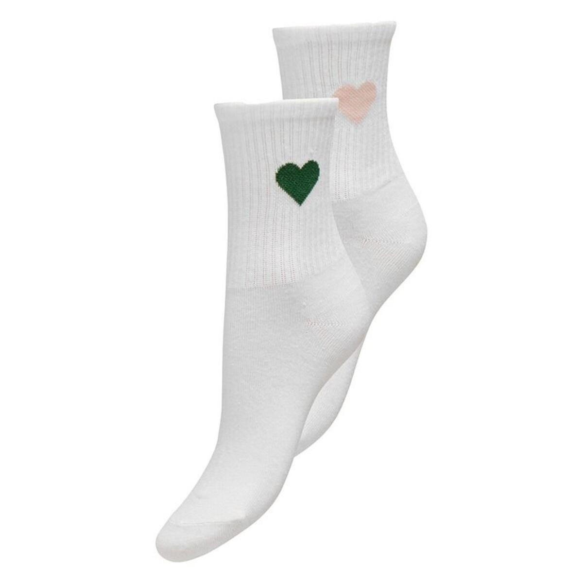 Only Kadın Çorap 2Li 15371125 Beyaz