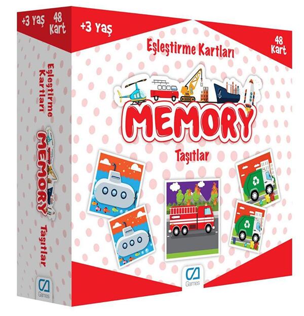 Ca Games Memory Taşıtlar CA-5038