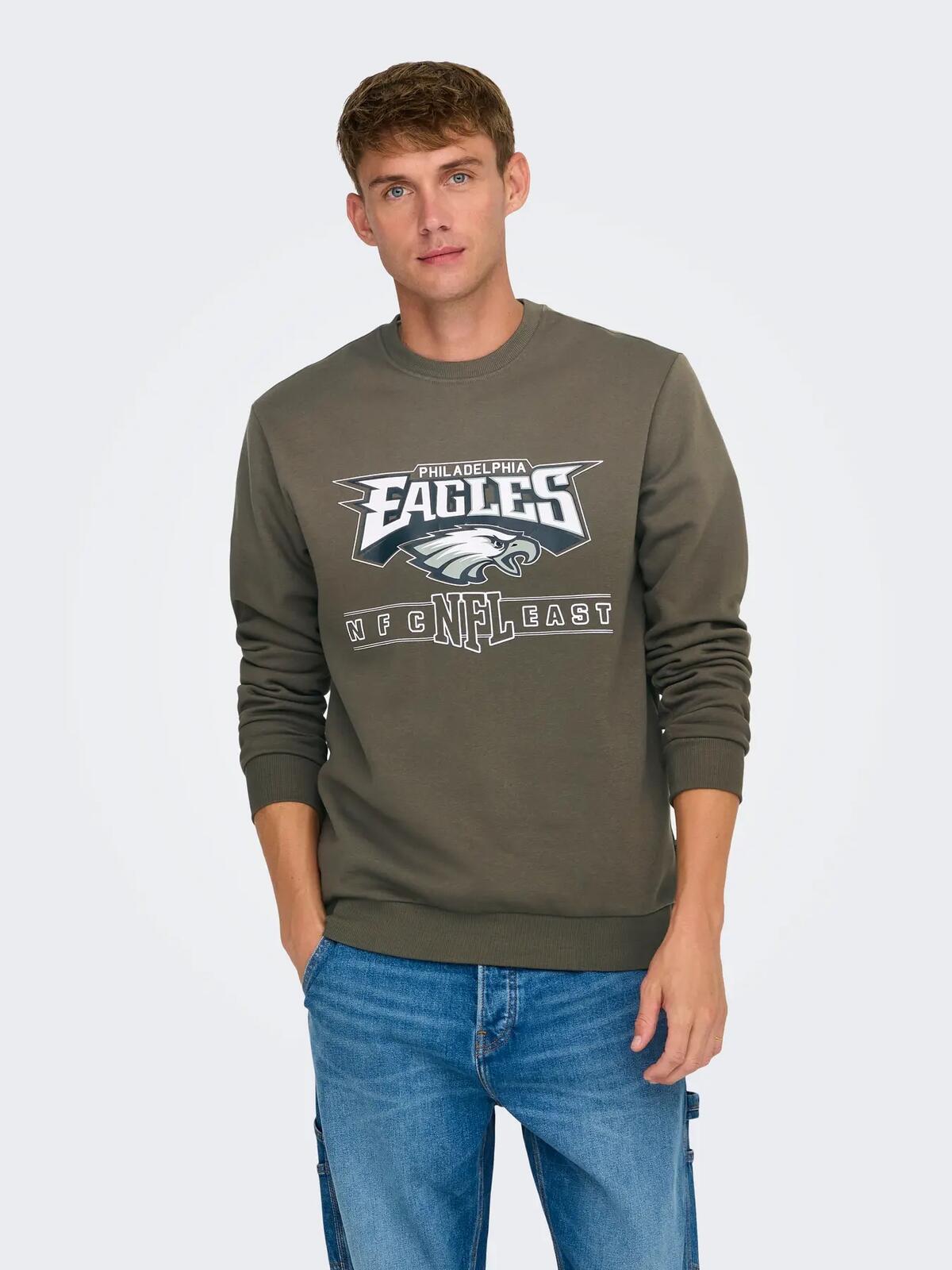 Only&Sons Sweatshirt 22031838 Kahve