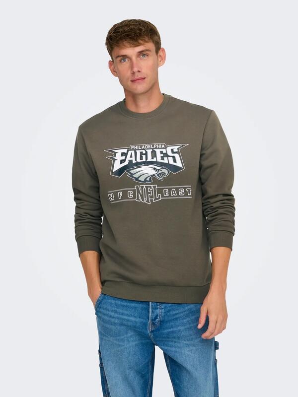 Only&Sons Sweatshirt 22031838 Kahve