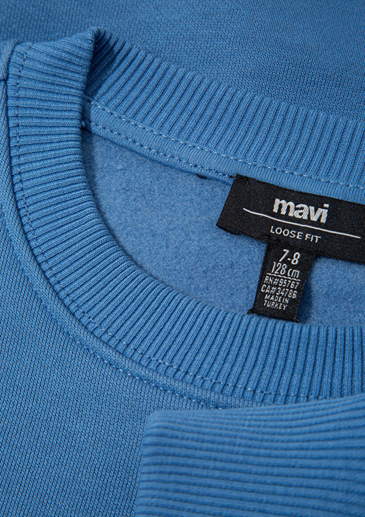Mavi Sweatshirt Erkek Çocukl M6S10163-70724 Mavi