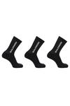 Salomon Çorap Everyday Crew 3-Pack LC2086100 Black 36-38