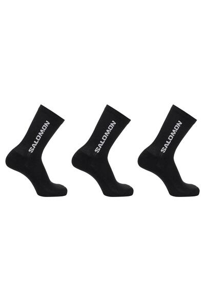 Salomon Çorap Everyday Crew 3-Pack LC2086100 Black 36-38