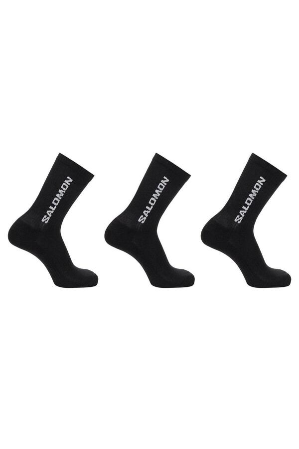 Salomon Çorap Everyday Crew 3-Pack LC2086100 Black 36-38