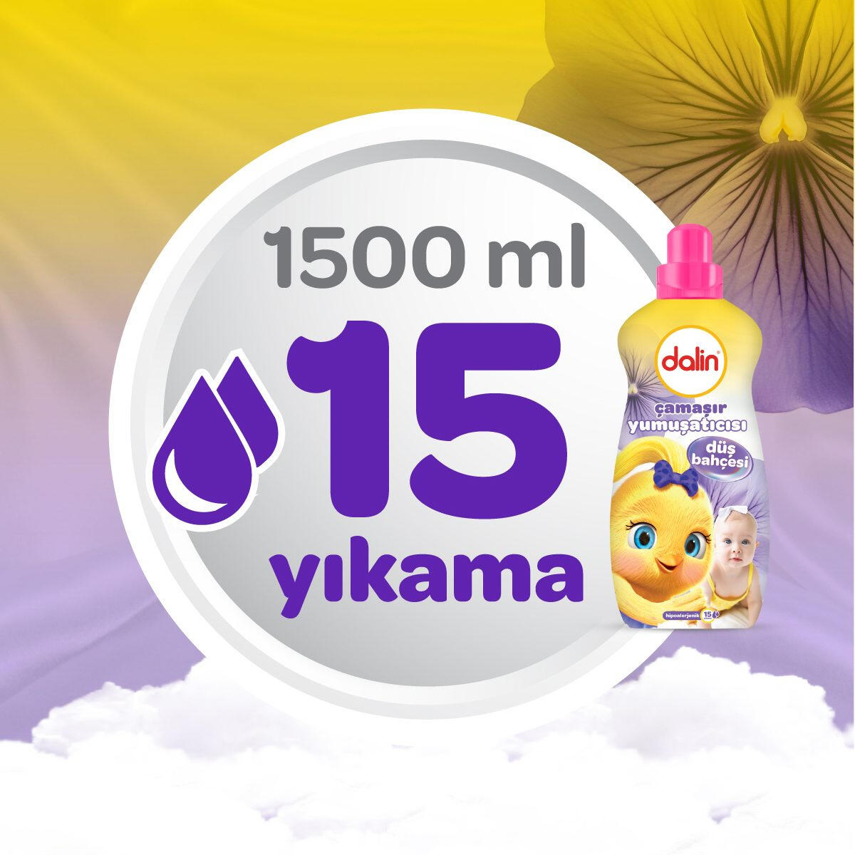 Dalin Yumuşatıcı Düş Bahçesi 1500Ml