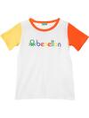 Benetton Tişört Erkek Çocuk BNT-B21403 Beyaz