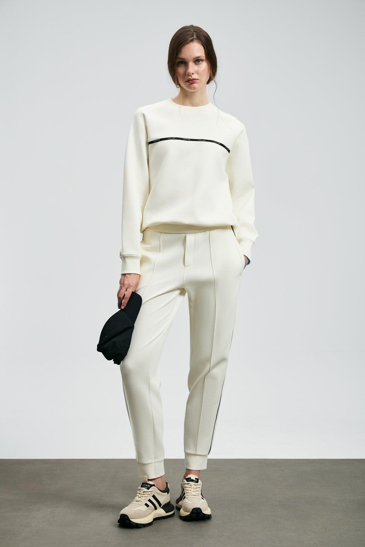 Lufıan Kadın Eşofman Altı Cessıca 122050008 Kırık Beyaz