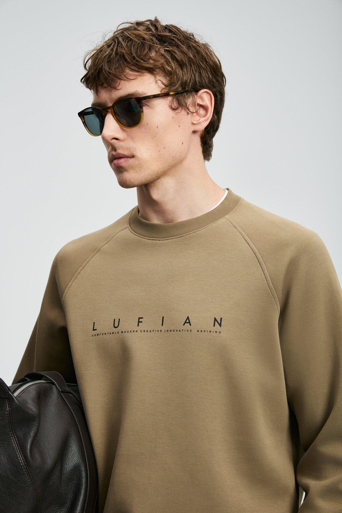 Lufıan Erkek Sweatshirt Cooper 112030177 Kum