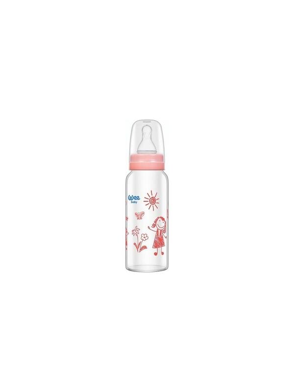 Wee Baby Biberon Isıya Dayanıklı Cam 180ML RB771