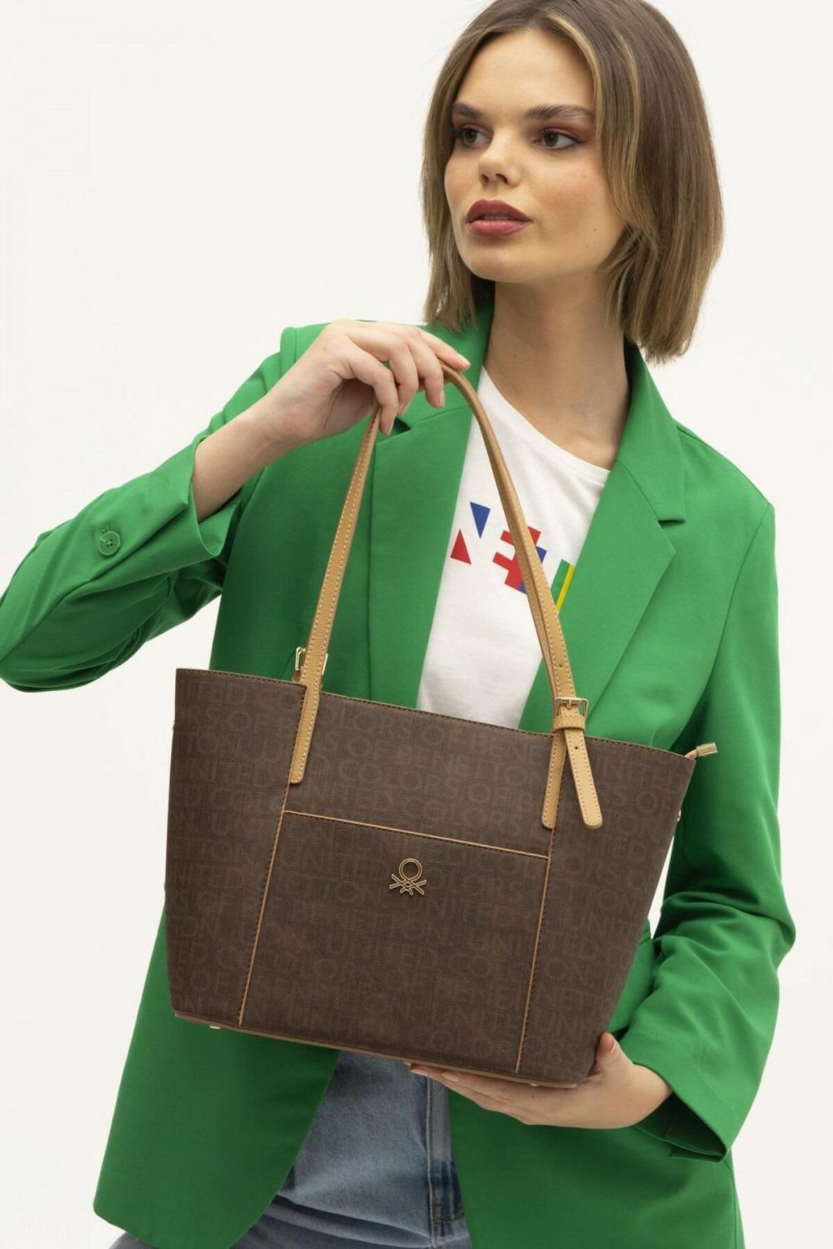 United Colors Of Benetton Kadın Çanta Bnt_1321 Kahve-Camel
