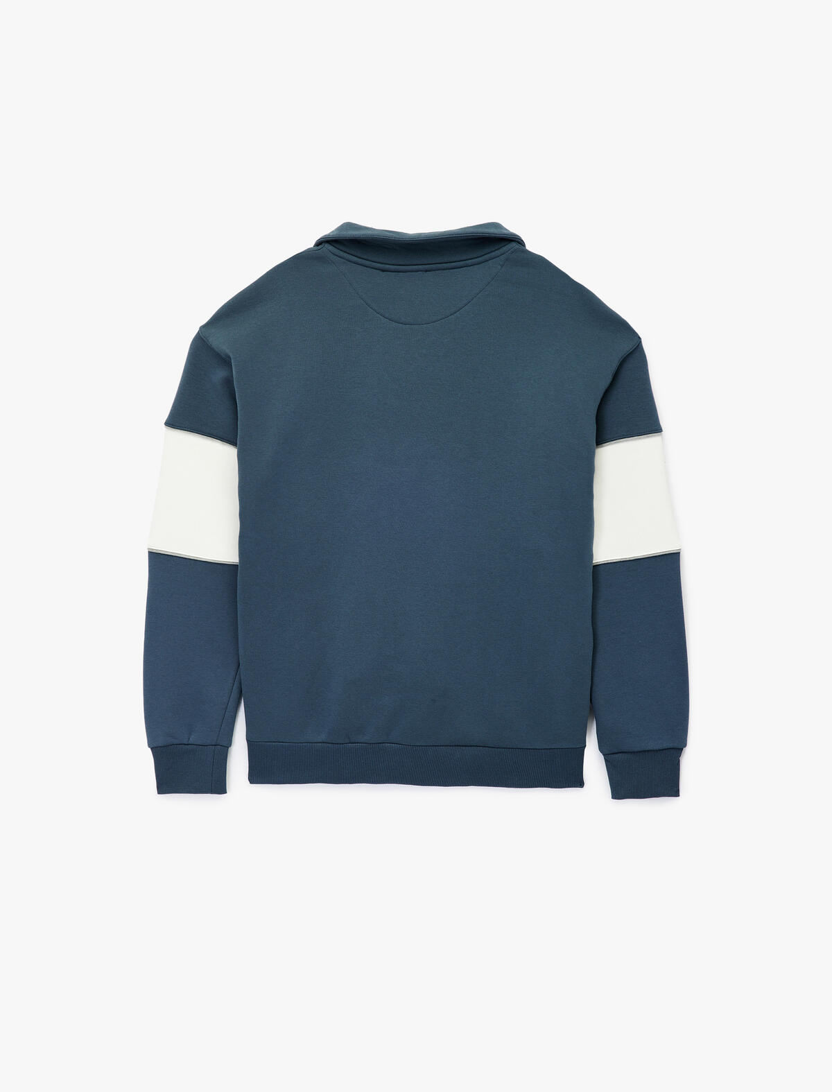 Koton Sweatshirt 6WAM70034MK Mavi Koton Sweatshirt 6WAM70034MK Mavi