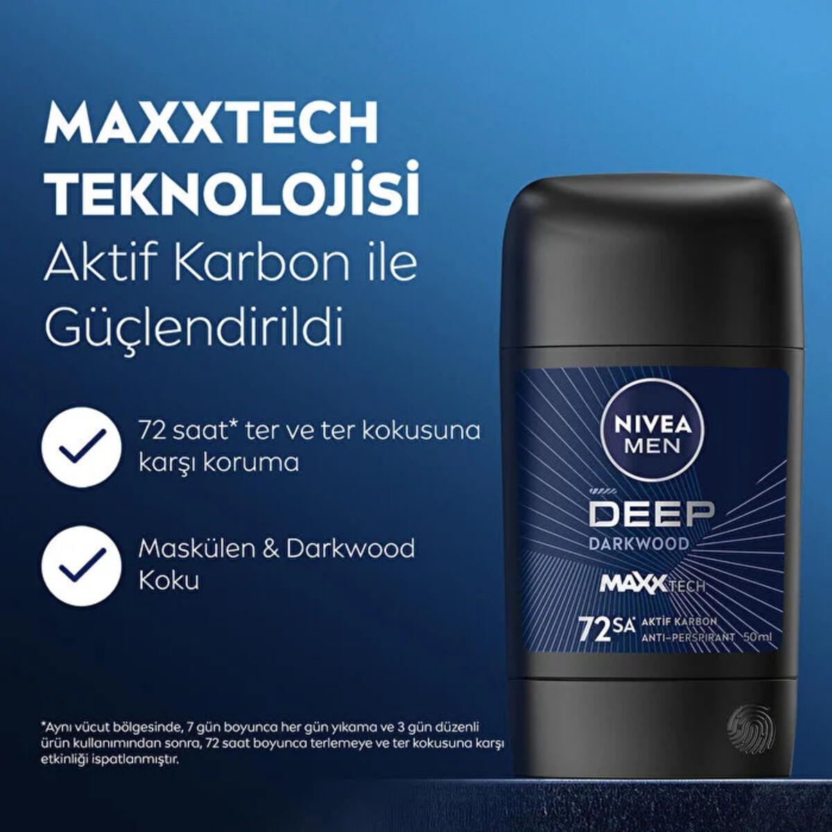 Nivea Men Erkek Stick Deep Dimension 50Ml