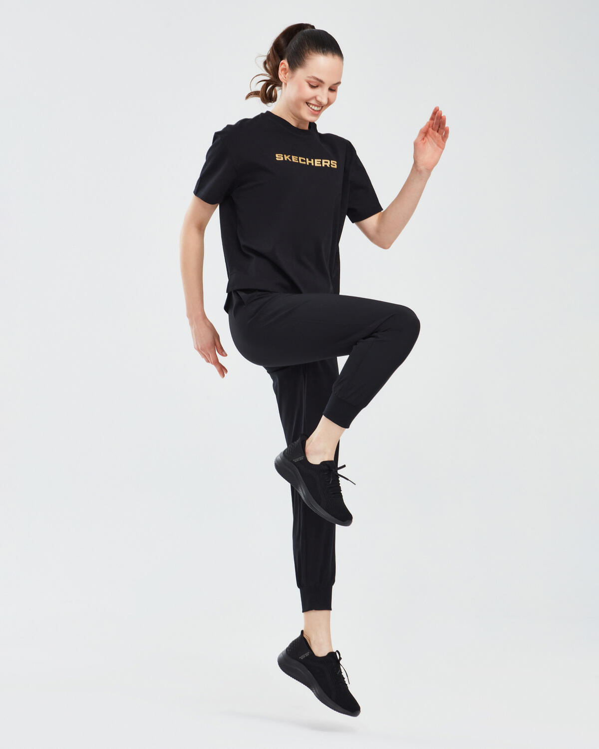 Skechers Micro Coll Daily Jogger Pant S211078-001 Siyah