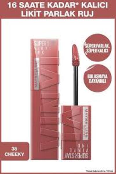 Maybelline Ruj Super Stay Vinyl Ink Likit Parlak No:35 (Dy)
