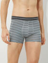 Koton Boxer 3Lü 3SLM90036MK Gri Çizgili