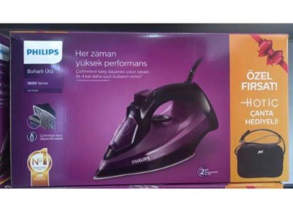 Philips Ütü Steamglide İron Buharlı Dst5030/80+ Çanta