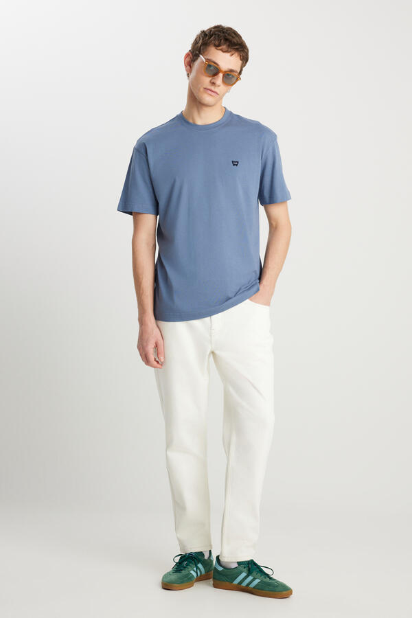 Wrangler Tişört MW7NM203877223 Mavi