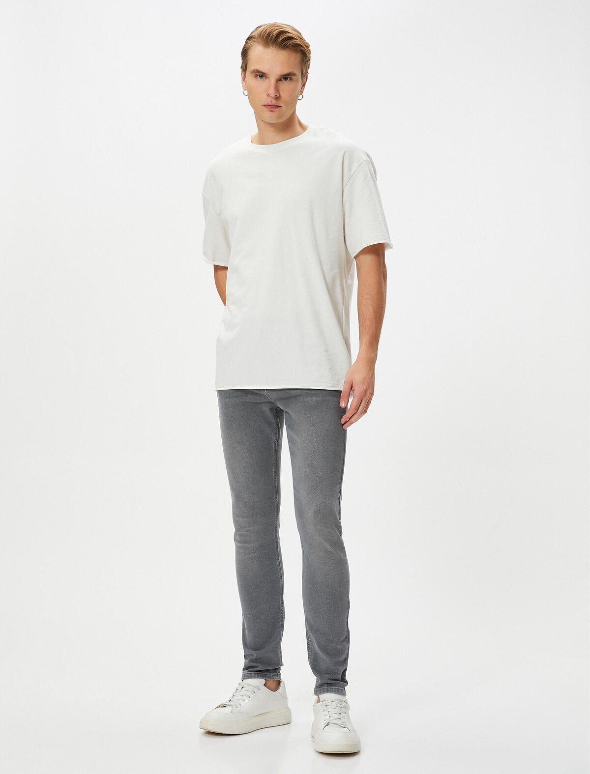 Koton Pantolon 4SAM40017ND Gri