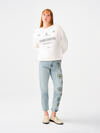 Loft Sweatshirt LF2038202 Kırık Beyaz