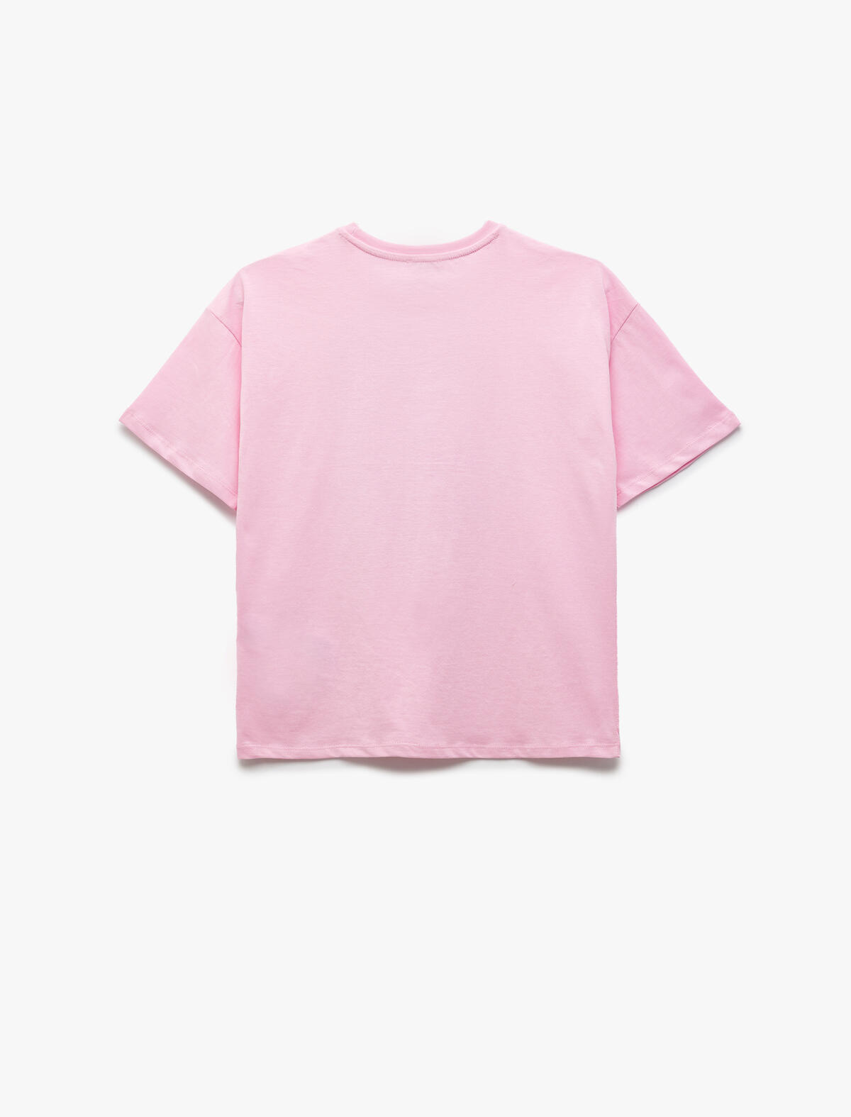 Koton Tişört Kız Çocuk 5SKG10521AK Pembe