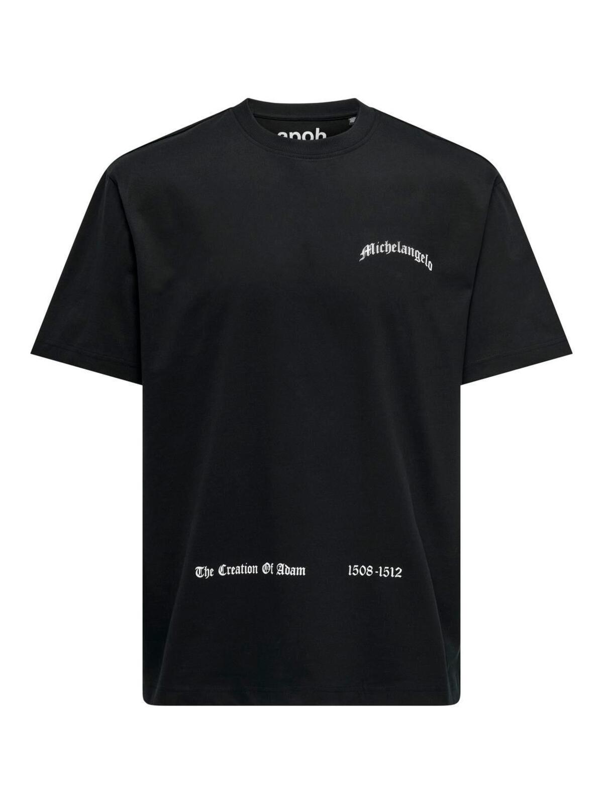 Only&Sons Tişört 22028207 Siyah